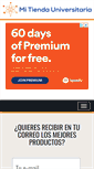 Mobile Screenshot of mitiendauniversitaria.com
